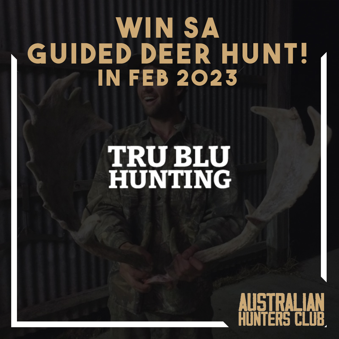 Win a SA deer meat hunt & fill the freezer! Hunting Trips Australia